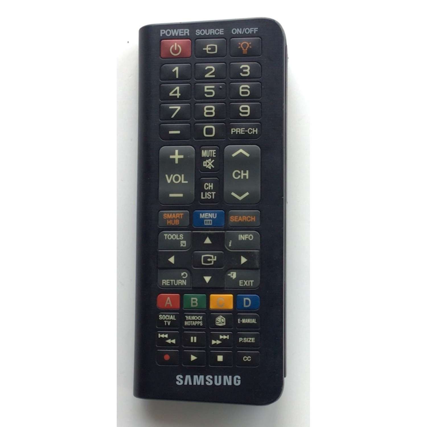 CONTROL REMOTO PARA TV SAMSUNG / CON COMANDO A DISTANCIA Y TECLADO / NUMERO DE PARTE BN59-01134B / BN5901134B / 01134B / RMC-QTD1 / A3LRMCQTD1 / MODELO ""RMC-QTD1AP2/ZA	 """ - Imagen 3
